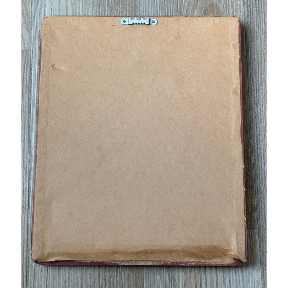 Vintage Needlepoint Apple Basket Framed Art Countrycore Kitchen Fall Decor - Picture 3 of 5